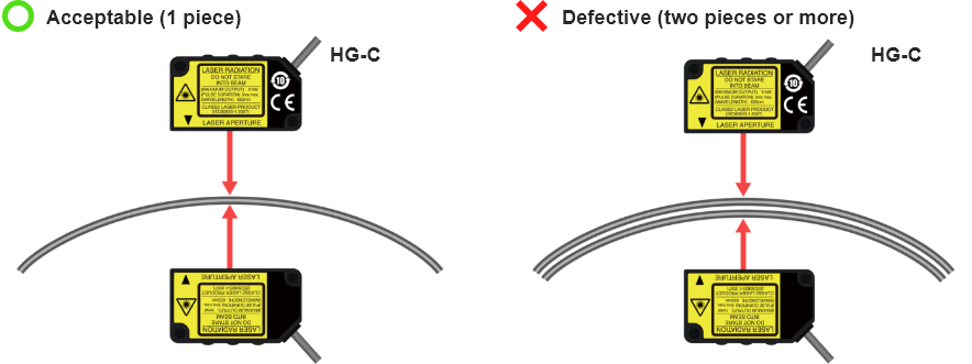 Measuring the thickness of metal parts (speaker center caps)