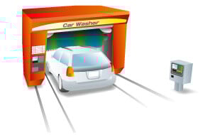 Car washing machine