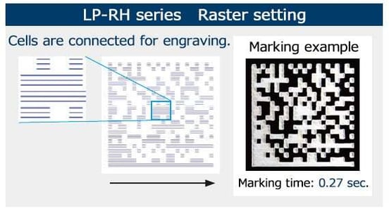 LP-RH series Raster setting