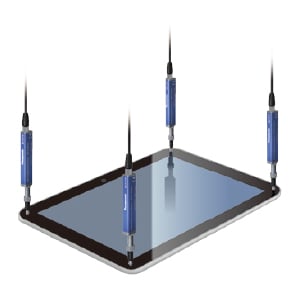 Tablet surface flatness measurement