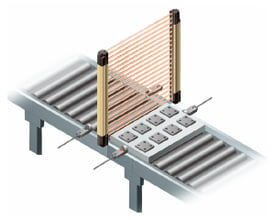 Muting control of light curtains