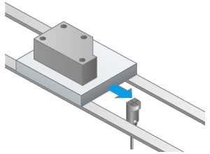 Positioning metal pallets