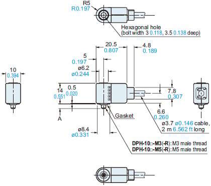 DPH-10□-M3(-R) DPH-10□-M5(-R)