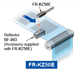 Detection of transparent sticker on transparent sheet