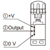 NPN output type FX-301(-HS) Terminal arrangement diagram