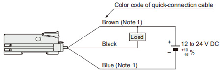 NPN output type FX-501 Wiring diagram