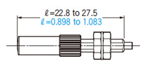 Mounting drawing with FD-EG30 / FD-EG31