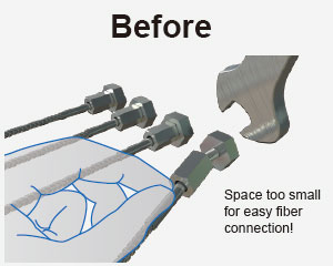 Thread fastening type