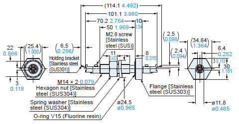 FV-FR1 dimensions