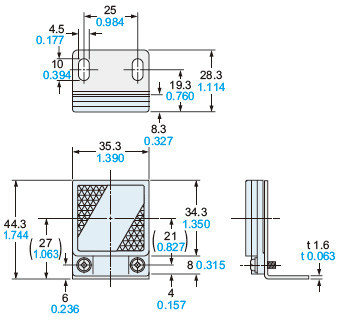 Assembly dimensions