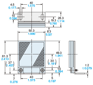 Assembly dimensions