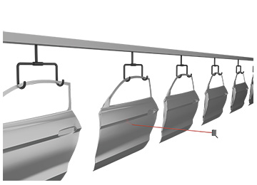Detection of automobile doors
