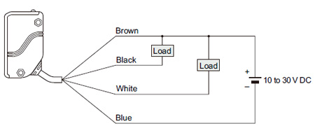 Two outputs type EQ-34W Two outputs type