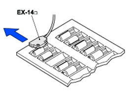 Checking for absence of capacitor in tray