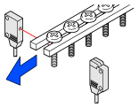 Minimum sensing object: ø1 mm ø0.039 in [EX-11(E)□, EX-15(E)□]