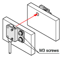 Mountable with M3 screws