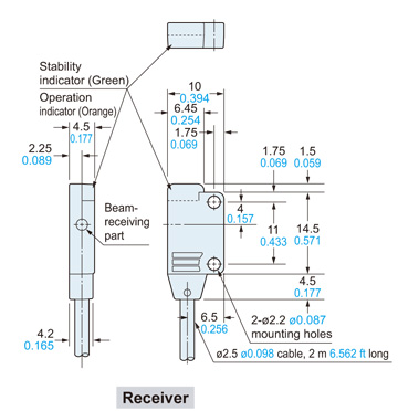 EX-11EA□, EX-11EB□, EX-13EA□, EX-13EB□, EX-19EA□, EX-19EB□　Receiver