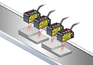 Measuring the thickness of a part