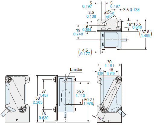 Assembly dimensions