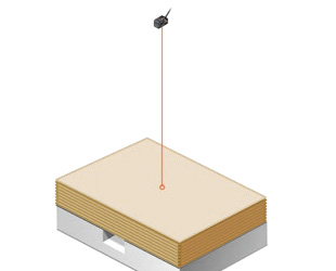 Detection of vertically stacked objects