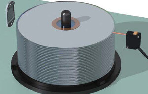 Detection of the top of DVDs, substrate, etc.