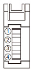 PNP output type LS-401P(-C2) I/O Connector for amplifier (CN-EP1) pin position