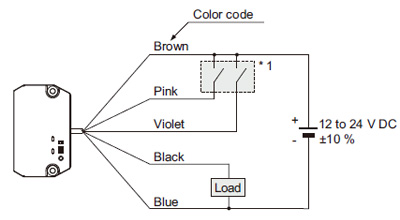 PNP output Wiring diagram