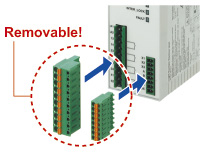 Removable terminal blocks reduce maintenance time [SF-C11]