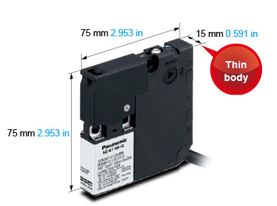 Introducing a safety door switch with solenoid interlock that is among the world’s thinnest class*! With 5 built-in contacts