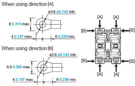 Applicable crimping terminal