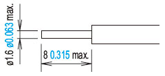 Applicable crimping terminal 