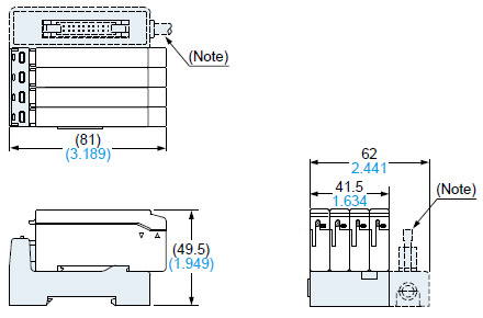 Sensor block +Plug-in unit