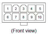 Power connector pin arrangement